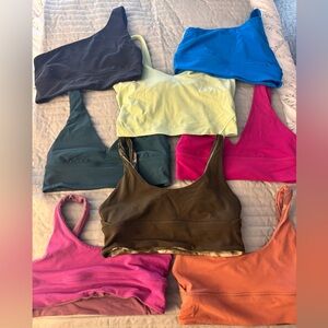 Lululemon gently used sports bras size 8